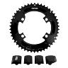 PLATEAU ROUTE 4BRA D.110 POUR SHIMANO ULTEGRA R8000 - R8050 MICHE 46DTS EXTERIEUR NOIR 11V.