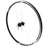 ROUE VTT DISQUE - PATIN BLOCAGE 26" M670 AVANT NOIR MOYEU SHIMANO ACERA QC400 CENTERLOCK NOIR RAYON ARGENT