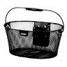 PANIER AVANT ACIER FIL KLICKFIX OVALKORB 16L NOIR AVEC ANSE FIXATION SUR CINTRE (40X19X29CM) (LIVRE SANS FIXATION)