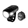 ECLAIRAGE VELO USB KIT SIGMA AURA 45 LUX-NUGGET II (AUTONOMIE 6H MODE STANDARD ET 21H MODE ECO) NOIR - HOMOLOGUE - ADAPTE L'ECLAIRAGE EN FONCTION DE LA LUMINOSITE
