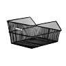 PANIER ARRIERE ACIER NID ABEILLE BASIL CENTO NOIR (45X31X21CM)