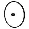 ROUE VTC - CARGO - VAE - E-BIKE - LONGTAIL DISQUE BLOCAGE 700 X 35 - 28" VELOX KARGO L MOYEU SHIMANO DEORE M475 AVANT NOIR DISQUE 6 TROUS (RENFORCE) JANTE 25C 32 RAYONS INOX  -MAX LOAD 225KG-