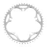 PLATEAU ROUTE 5BRA D.130 STRONGLIGHT 48DTS EXTERIEUR ARGENT ALU 7075 TYPE SHIMANO  9-10V.