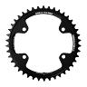 PLATEAU GRAVEL 4BRA D.110 POUR SHIMANO GRX MONO TA X110 ONE 42DTS COMPATIBLE RX600-RX810 NOIR  10-11V.