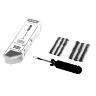 KIT REPARATION PNEU TUBELESS VTT ZEFAL PAR L'EXTERIEUR AVEC MECHES - BOITE (3 MECHES D2XL50MM + 3 MECHES D4XL50MM + OUTIL AIGUILLE)