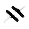 PORTE PATIN FREIN VTT A TIGE SYMETRIC SUNRACE - SACCON 70MM NOIR (1 PAIRE)