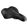 SELLE ROYAL FLOAT LOISIR AVEC TROU CENTRAL A MEMOIRE DE FORME RELAXED NOIR 251X228MM 628G