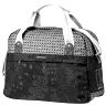 SAC A MAIN VELO BASIL BOHEME 18L BLEU INDIGO FIXATION RAPIDE HOOK-ON SUR PORTE BAGAGE AVANT-ARRIERE (44X17X31CM)