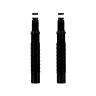 PROLONGATEUR DE VALVE PRESTA SCHWALBE 30MM NOIR COMPATIBLE TUBELESS (VENDU A LA PAIRE SUR CARTE)