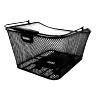 PANIER ARRIERE ACIER NID ABEILLE CITY KLICKFIX KORBKLIP NOIR AVEC FIXATION CLIP ADAPTABLE SUR TOUT PORTE BAGAGE 20L(41X31X21CM)