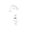 PATTE DE DERAILLEUR ALU MARWI GT GH-283 (VENDU A L'UNITE SUR CARTE)