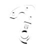 PATTE DE DERAILLEUR ALU MARWI FOCUS GH-289  (VENDU A L'UNITE SUR CARTE)
