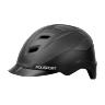 CASQUE VELO CITY ADULTE POLISPORT E CITY NOIR-GRIS TAILLE 58-61 SYSTEM QUICK LOCK