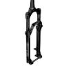 FOURCHE VTT 29 \" ROCKSHOX JUDY SILVER TK SOLO AIR NOIR POUR FREIN A DISQUE (CONE 39.8MM EN BAS) PIVOT CONIQUE LISSE 1\"1-8-28,6 AVEC AXE TRAVERSANT BOOST 15X110 EXTERIEUR REGLABLE-BLOCABLE DEB. 120MM