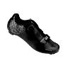 CHAUSSURE ROUTE GES ROADSTER2 NOIR-JAUNE T44 FIXATION MICROCLIP ATOP-VELCRO COMPATIBLE LOOK-SHIMANO (PAIRE)