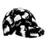 CASQUETTE VELO DECO BIERE NOIR - JAUNE