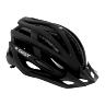 CASQUE VELO ADULTE GIST E-BIKE PLANET URBAN NOIR MAT IN-MOLD TAILLE 56-62 REGLAGE MOLETTE 212GRS - ECLAIRAGE INTEGRE