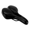 SELLE NEWTON CITY FLUIDYNAMIC DOUBLE DENSITE CONFORT 51 MODERATE AVEC TROU CENTRAL NOIR HOMME 272X192MM (OFFRE SPECIALE)