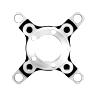 SUPPORT PLATEAU SPIDER POUR POLINI EP3 VTT DOUBLE PLATEAU 4 FIXATIONS   REF 955.120.003