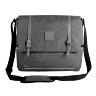 SACOCHE ARRIERE VELO LATERALE ZEFAL URBAN MESSENGER ETANCHE 11L  GRIS - (35X13X30CM) - FABRIQUE EN MATERIAU RECYCLE