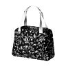 SACOCHE ARRIERE VELO LATERALE SAC BANDOULIERE BASIL WANDERLUST 18L CHARCOAL FIXATION RAPIDE HOOK-ON SUR PORTE BAGAGE AVANT-ARRIERE (44X17X31CM)