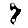 PATTE DE DERAILLEUR ALU MARWI LEADER FOX 2 - POUR INDUKTORA - LOTUS - HARLAN - VIVALO - TIFTON ET AUTRES (VOIR ARGUMENTAIRE) (VENDU A L\'UNITE SUR CARTE)