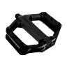 PEDALE VTT - LOISIRS PLATE SHIMANO EXPLORER PD-EF102 RESINE NOIR 9-16" (PAIRE)