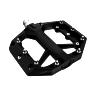 PEDALE GRAVEL - VTT  PLATE SHIMANO GR400 ALU NOIR 9-16" (PAIRE)