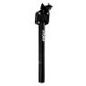 TIGE DE SELLE VTT SUSPENSION AVEC ELASTOMERE 70-90KGS SATORI DIAM 30.9 L350MM NOIR (EN BOITE)