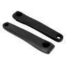 MANIVELLE DROITE + GAUCHE STRONGLIGHT MAGAN4 170MM NOIR CARRE JIS POUR PANASONIC - YAMAHA - ANANDA (DEPORT 5MM)