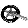 PEDALIER ROUTE PISTE STRONGLIGHT TRACK 2000 JIS 165MM PLATEAU 46D. 1"1-8 (FIXIE - SINGLESPEED) (AXE CARRE 107MM) PLATEAU DIAM 144