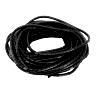 GAINE SPIRALE FLEXIBLE POUR FIL ELECTRIQUE DIAM 12-70MM NOIR (25M)  -SELECTION P2R-