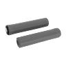 POIGNEE CITY-VTT BIKE RIBBON SILICONE SOFT ROUGE 22MM L 130MM (PAIRE)