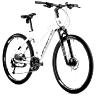 VELO MUSCULAIRE VTC 28 LEADER FOX SUMAVA FEMME BLANC MAT 9V CADRE 16,5 POUCES (TAILLE ADULTE 160 à 168 CM)