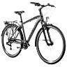 VELO MUSCULAIRE CITY BIKE 28 LEADER FOX FERRARA HOMME GRIS 8V (20,5'' - H53CM - TAILLE XL - POUR ADULTE DE 183CM à 190CM)