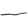 CINTRE VTT DEMI RELEVE ERGOTEC LOW RISER ALU NOIR DIAM 25,4MM L 640MM  RELEVE 20MM (HOMOLOGUE NIVEAU 6)