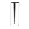 REDUCTEUR TIGE DE SELLE-CADRE 27.2 à 31.2 MM L 80 MM ALU ARGENT