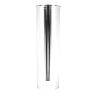 REDUCTEUR TIGE DE SELLE-CADRE 31.6 à 33.9 MM L 120 MM ALU ARGENT