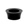 ENTRETOISE CONIQUE VTT ERGOTEC ALUMINIUM NOIR-SABLE POUR TUBES DE FOURCHE 1 1-8  20 MM