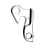 PATTE DE DERAILLEUR ALU MARWI MERIDA-BMC-GITANE-QBIKE... GH-018 (VENDU A L\'UNITE SUR CARTE)