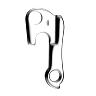 PATTE DE DERAILLEUR ALU MARWI GT-QUANTUM-CINELLI-NAKAMURA-DIAMONDBACK... GH-017 (VENDU A L'UNITE SUR CARTE)