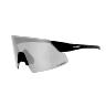 LUNETTES VELO ADULTE GIST TOCK MONTURE NOIR 3 VERRES INTERCHANGEABLES FUME-TRANSPARENT-ORANGE ECLAIRANT - PROTECTION 100% UV - UVA - UVB -  (VERRE CAT 3)