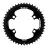 PLATEAU ROUTE 4BRA D.110 POUR SHIMANO ULTEGRA R8100-8170 DURA-ACE R9200-9270 105 R7100 TA X110 46DTS EXTERIEUR NOIR 12V.  (PENSER A COMMANDER LE KIT INTRAVIS CORRESPONDANT)