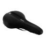 SELLE ROYAL EXPLORA GEL AVEC CANAL ANATOMIQUE TREKKING MODERATE NOIR 273X171MM 415 G