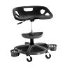 SIEGE-TABOURET D'ATELIER CREEPER 2.0 CYCLUS AVEC PLATEAU OUTIL ET PORTE CONTENEUR  -MADE IN CEE-