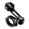 SUPPORT SMARTPHONE-TELEPHONE MOTO-VELO SP CONNECT VENDU A L'UNITE FIXATION GUIDON TAILLE MASSE ALU NOIR ORIENTABLE A 360° (DIAM 22,2, 25,4, 28,6, 31,8 MM)