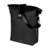 SACOCHE ARRIERE SAC A DOS VELO LATERALE BASIL SOHO 17L NOIR FIXATION PORTE BAGAGE AVEC SYSTEME MIK STUDS (31X16X37CM) AVEC ECLAIRAGE LED