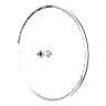 ROUE ROUTE PATIN 700 ELAN CFX ARGENT AVEC ECROUS AVANT MOYEU ALU 32 RAYONS GALVA JANTE 13C