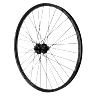 ROUE VTT DISQUE BLOCAGE 27.5\" KLIXX TUBELESS READY ARRIERE NOIR MOYEU SHIMANO M475 11-10-9-8V DISQUE 6 TROUS RAYONS RENFORCES EN 2.2MM POUR VAE - JANTE 23C 32 RAYONS  ALL MOUNTAIN