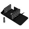 DOUILLE POUR CLE A CHOC WERA 8790 IMPAKTOR DEEP 1-2 CHROME MOLY NOIR MAT (LONGUEUR 83 MM) (SET 11 PIECES)  -MARQUE ALLEMANDE POUR LES ATELIERS-